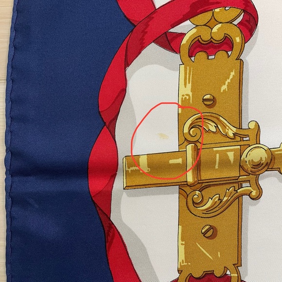 Preloved Hermes Ferronnerie 90cm silk scarf by Caty De Savigny - Picture 11 of 11